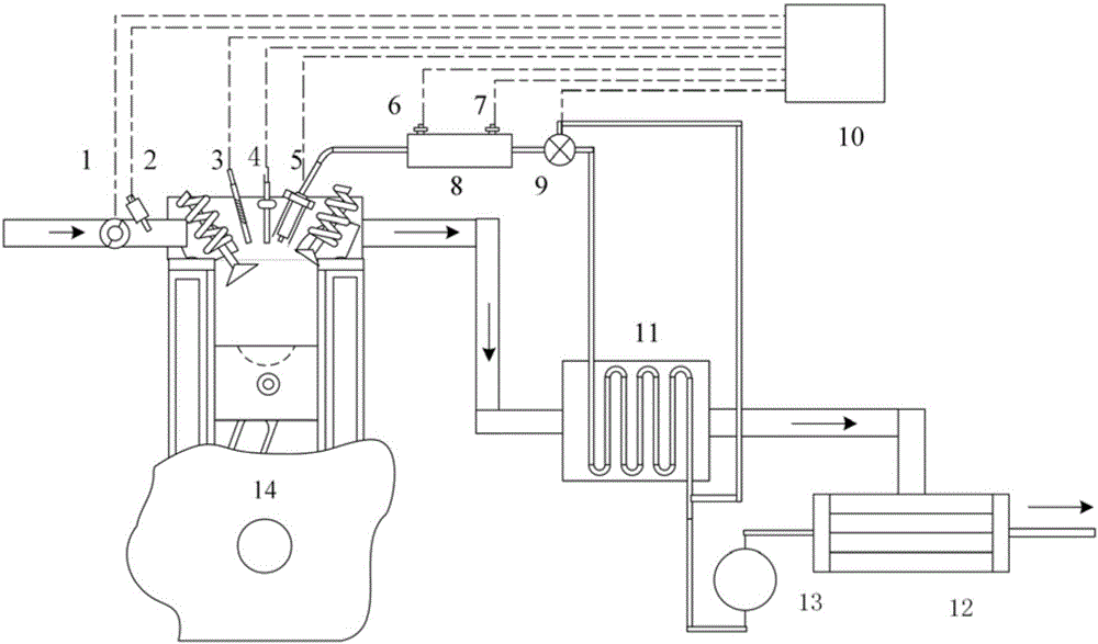 Internal combustion engine structure with superheated water being sprayed into cylinder