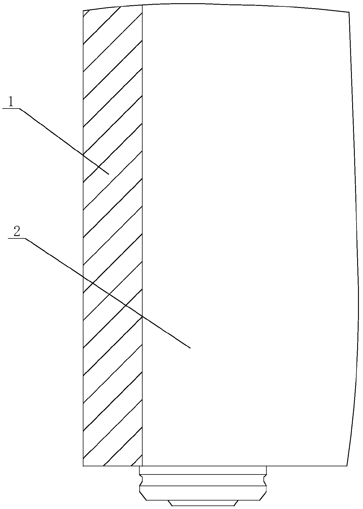 A kind of fan blade and preparation method thereof