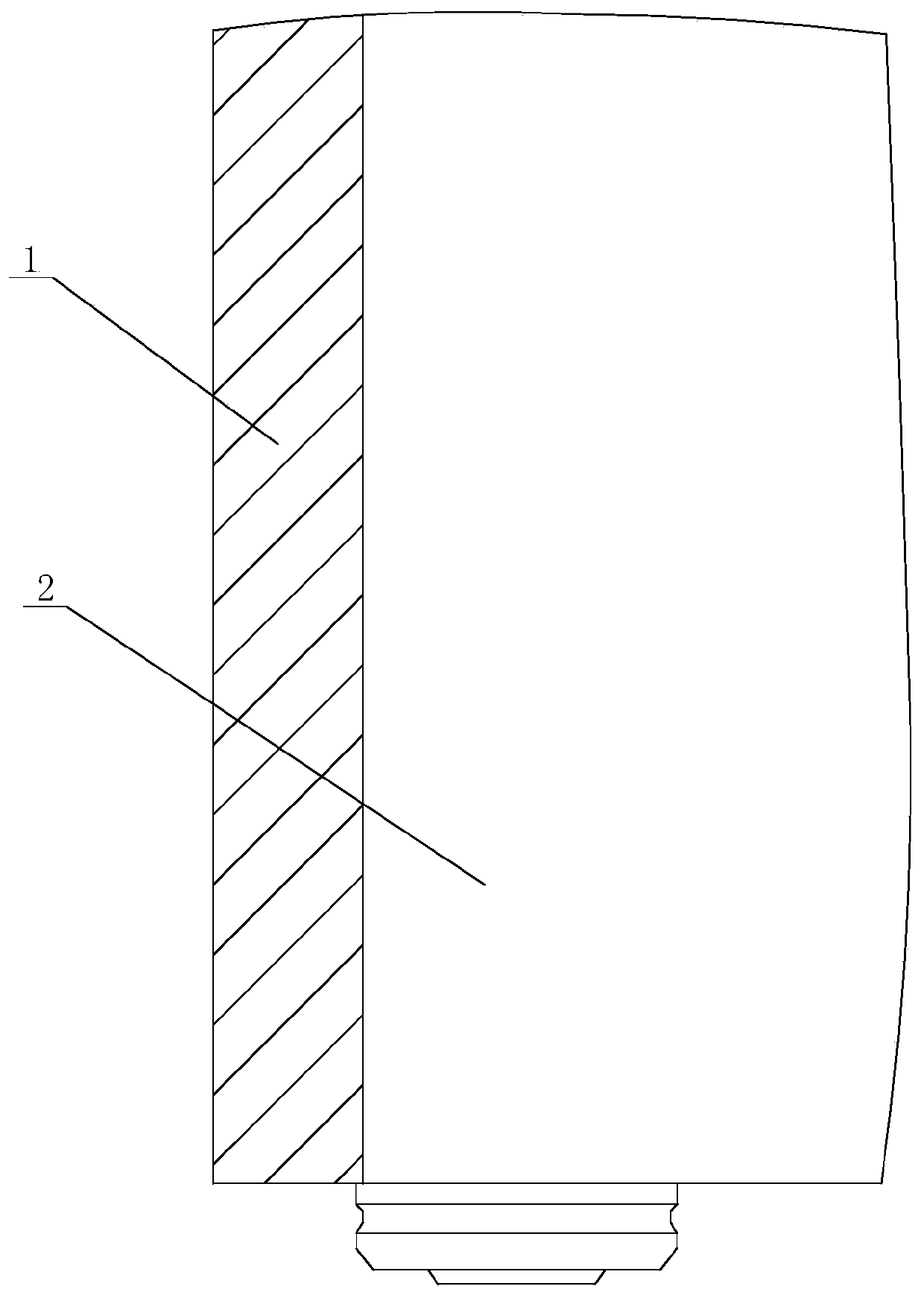 A kind of fan blade and preparation method thereof