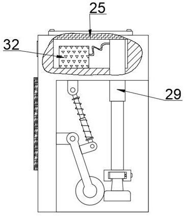 Auxiliary stamping equipment for protecting safety of official seal