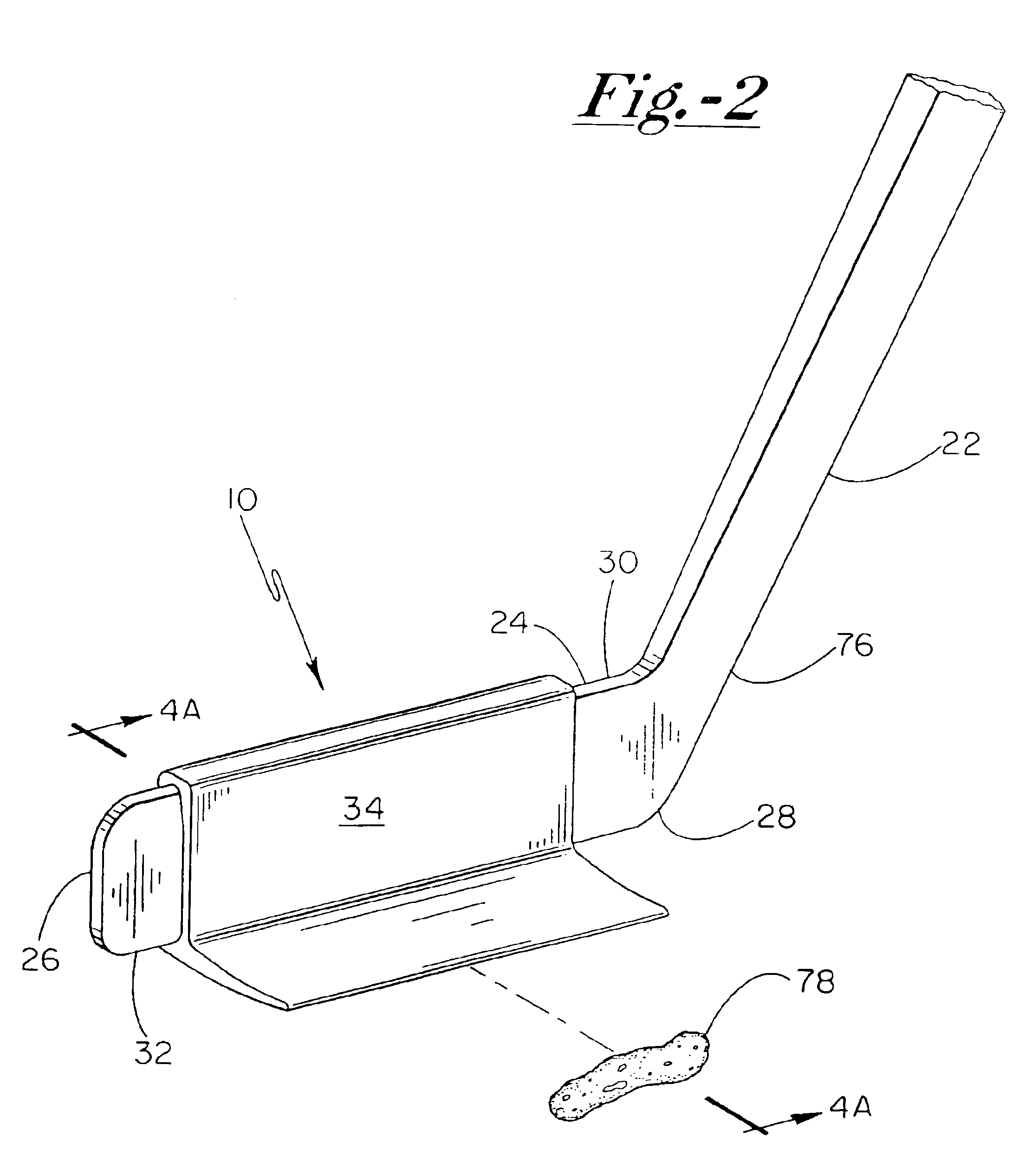 Attachment for blade of hockey stick