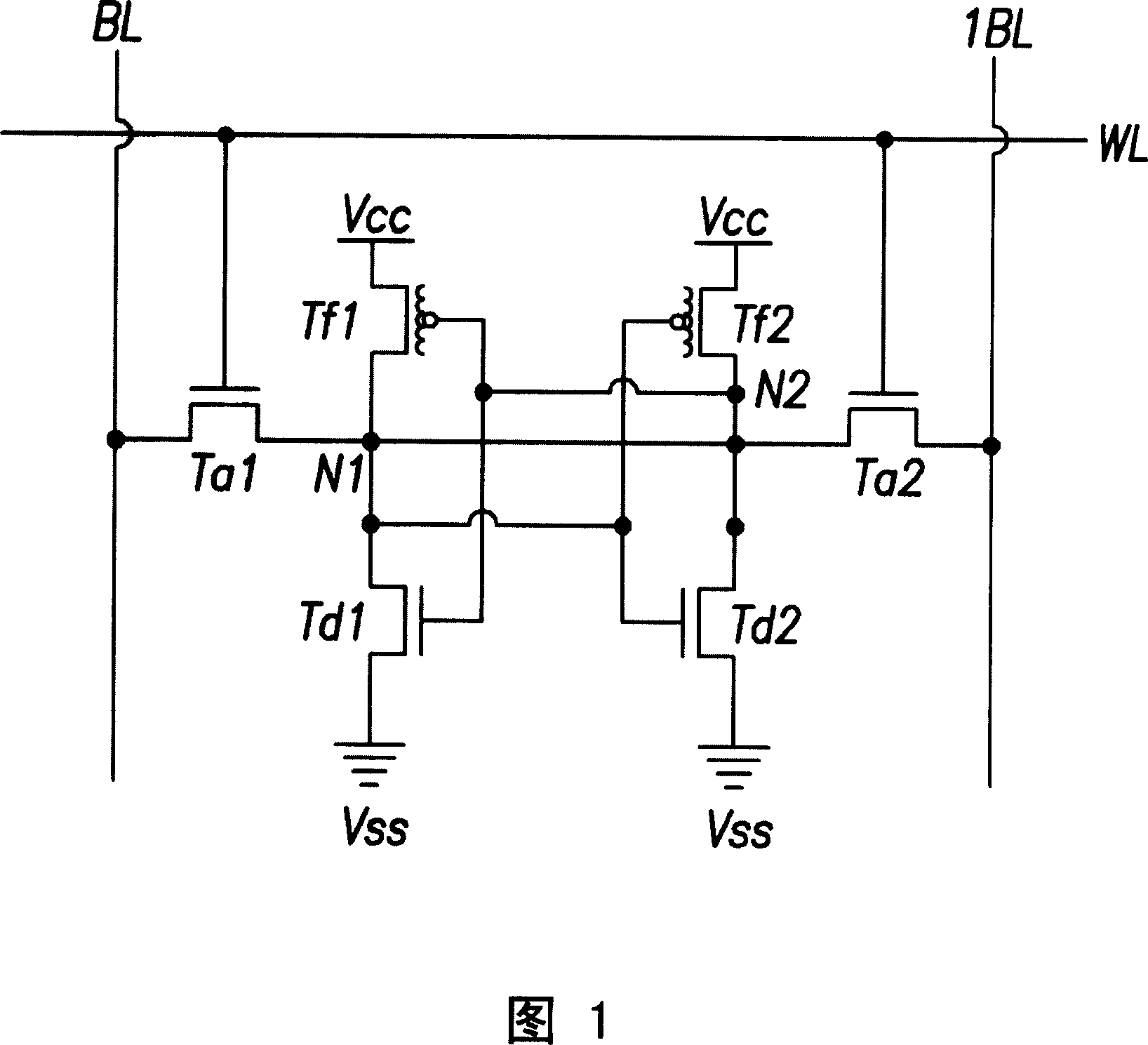 Static random access memory and method for manufacturing the same