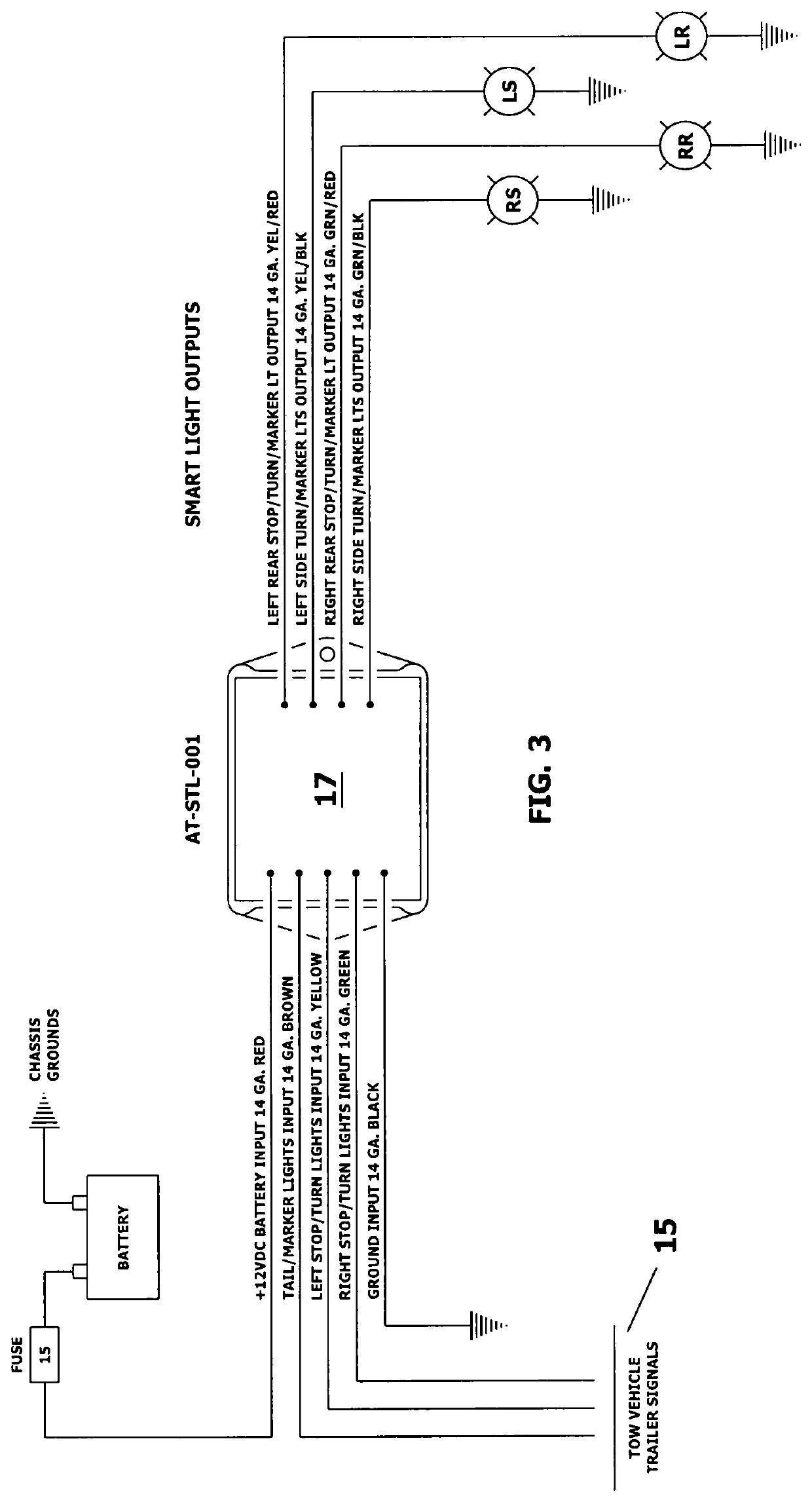 Supplemental exterior lighting system for recreational vehicles