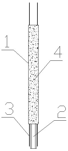 Construction method of vertical connection of fabricated shear wall plate