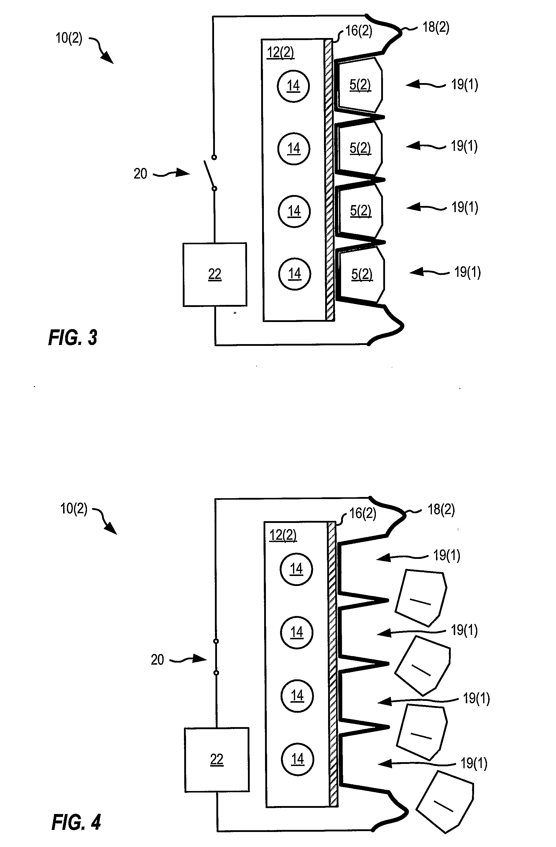 Pulse systems and methods for detaching ice