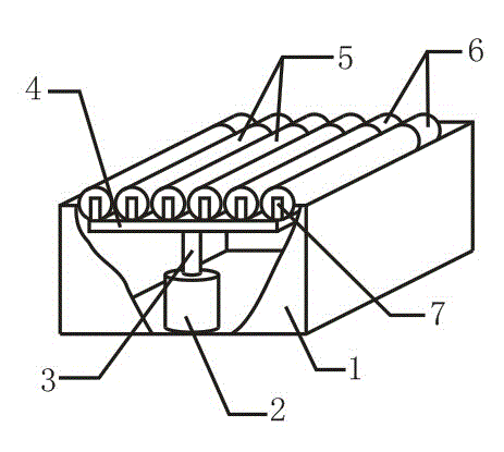 Midway slewing mechanism