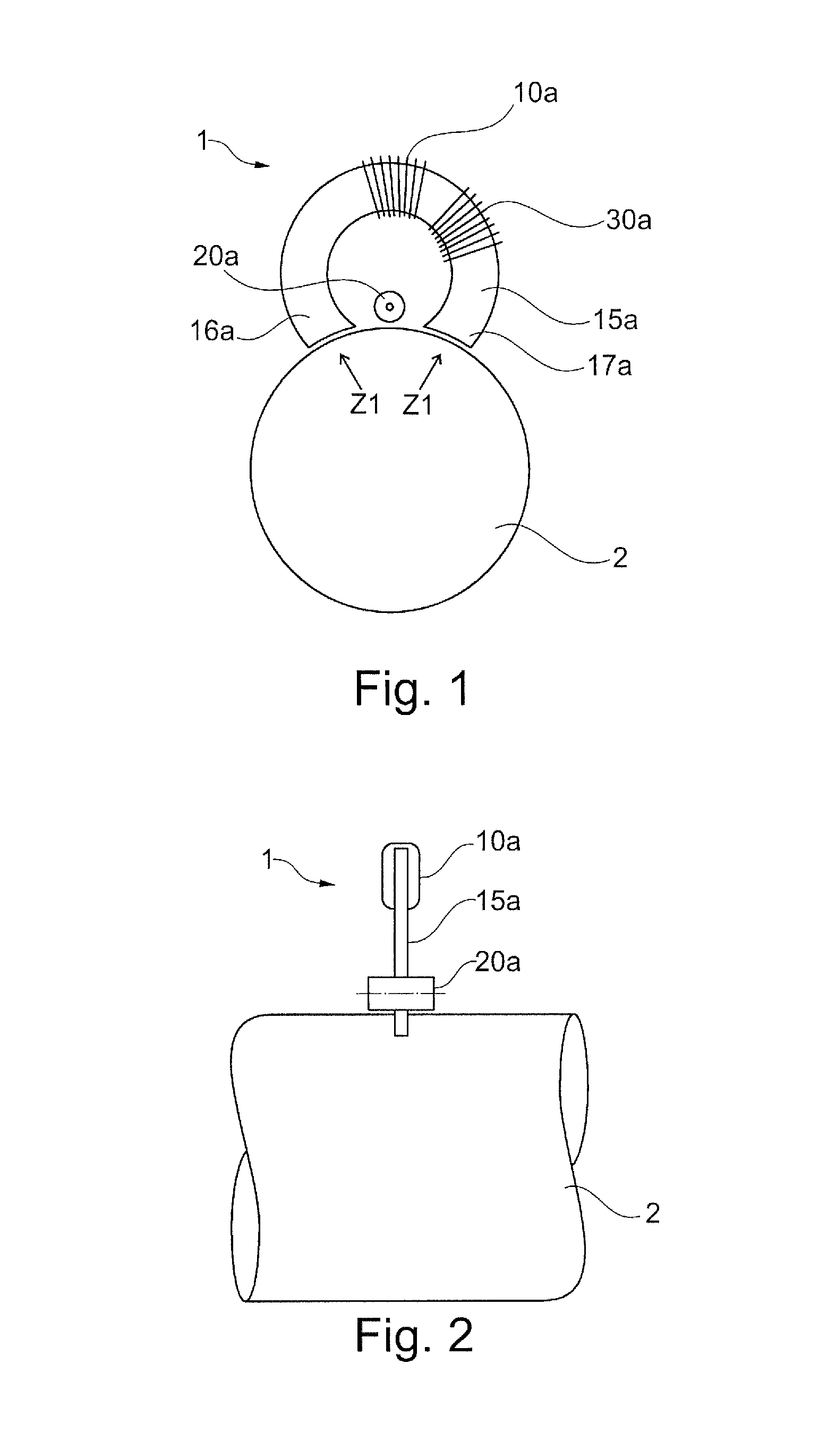 Active mechanical force sensor