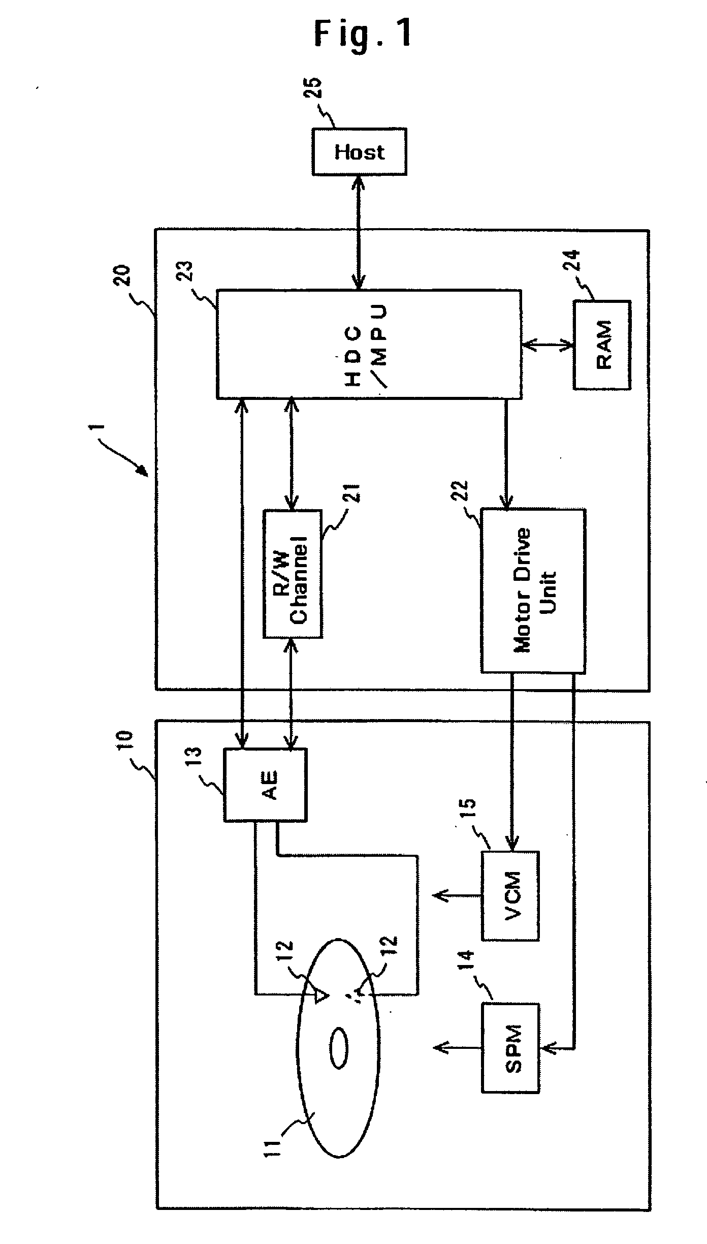 Disk drive with improved format efficiency and control method thereof