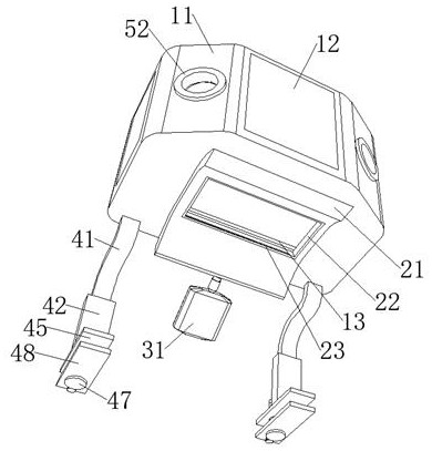 Waste liquid collecting bag with sealing function for wound dressing change