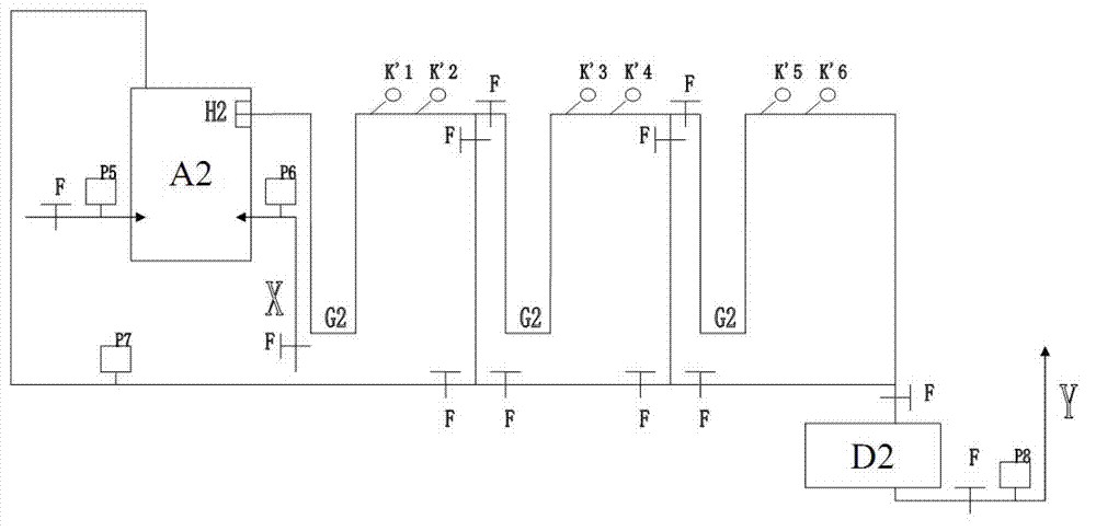 Method and device for automatic-control continuous production of dye