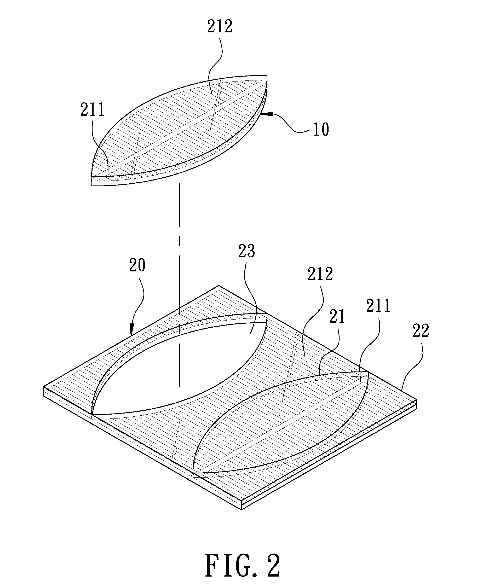 Variant packaging structure for a solar module