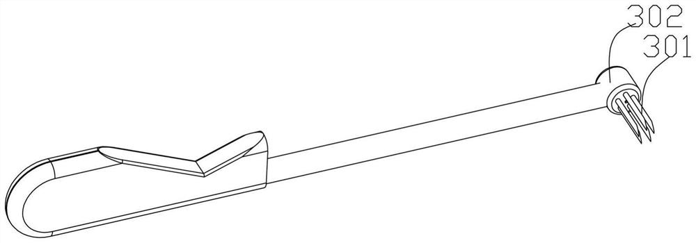 Pharyngeal stabbing device