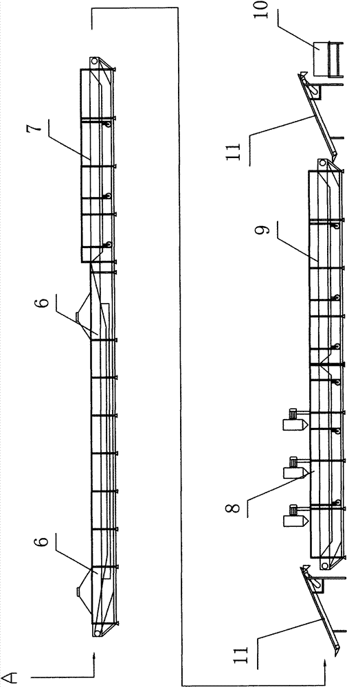 Automatic production method and device for small packages of salted vegetables