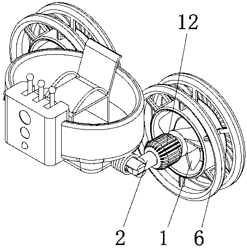 Amphibious electric balance vehicle structure device and integrated control method thereof