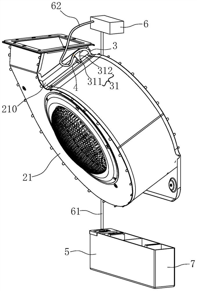 Cleaning device for range hood, fan cleaning device and range hood