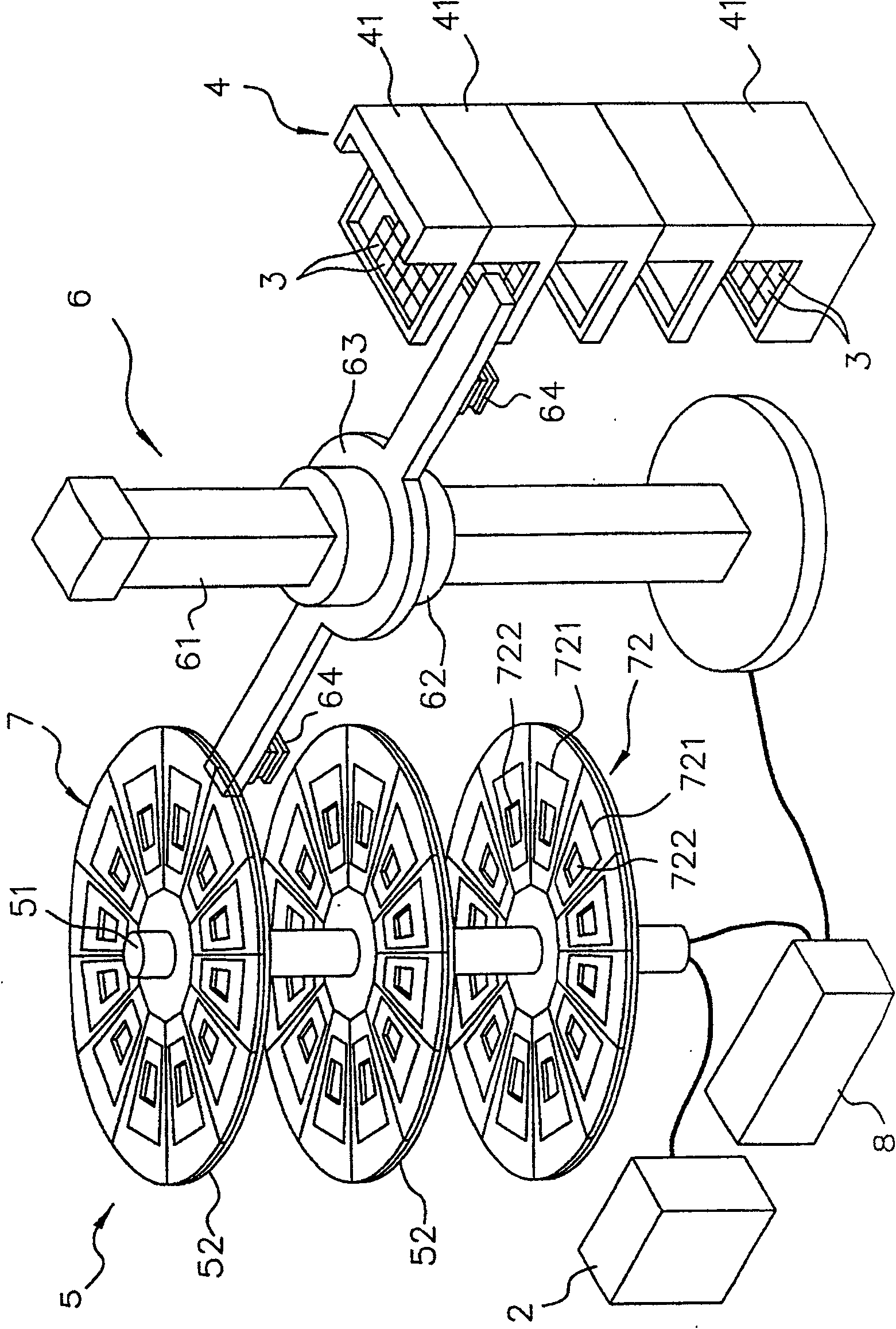 Rotating-disk testing classifier