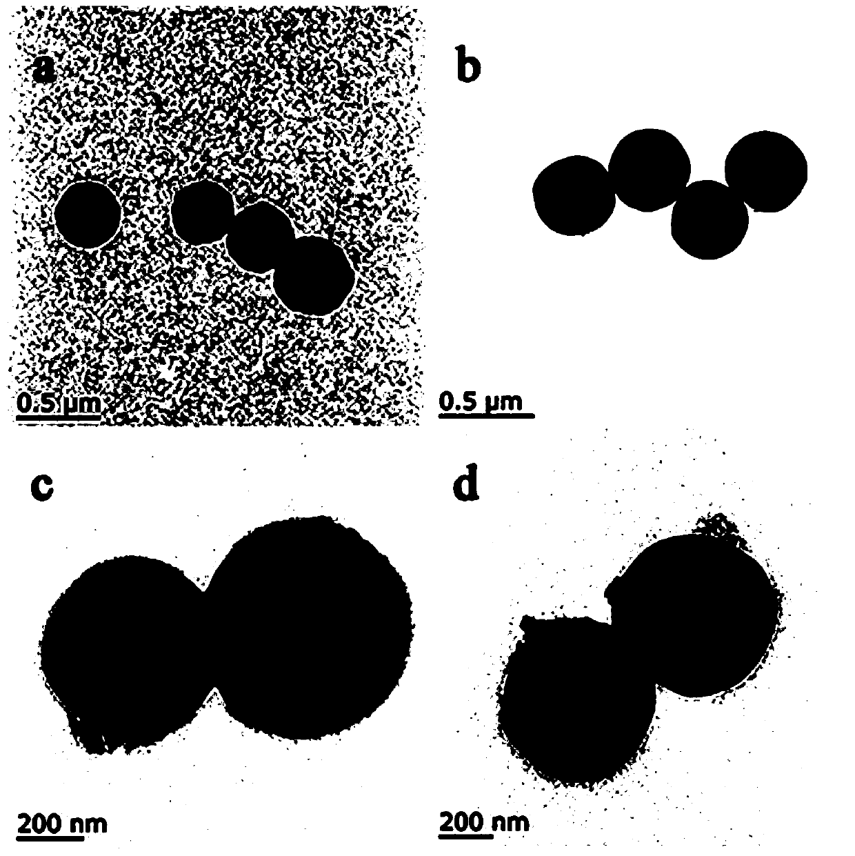 Preparation method and application of magnetic ferroferric oxide nanoparticle-based pH-responsive imprinted material