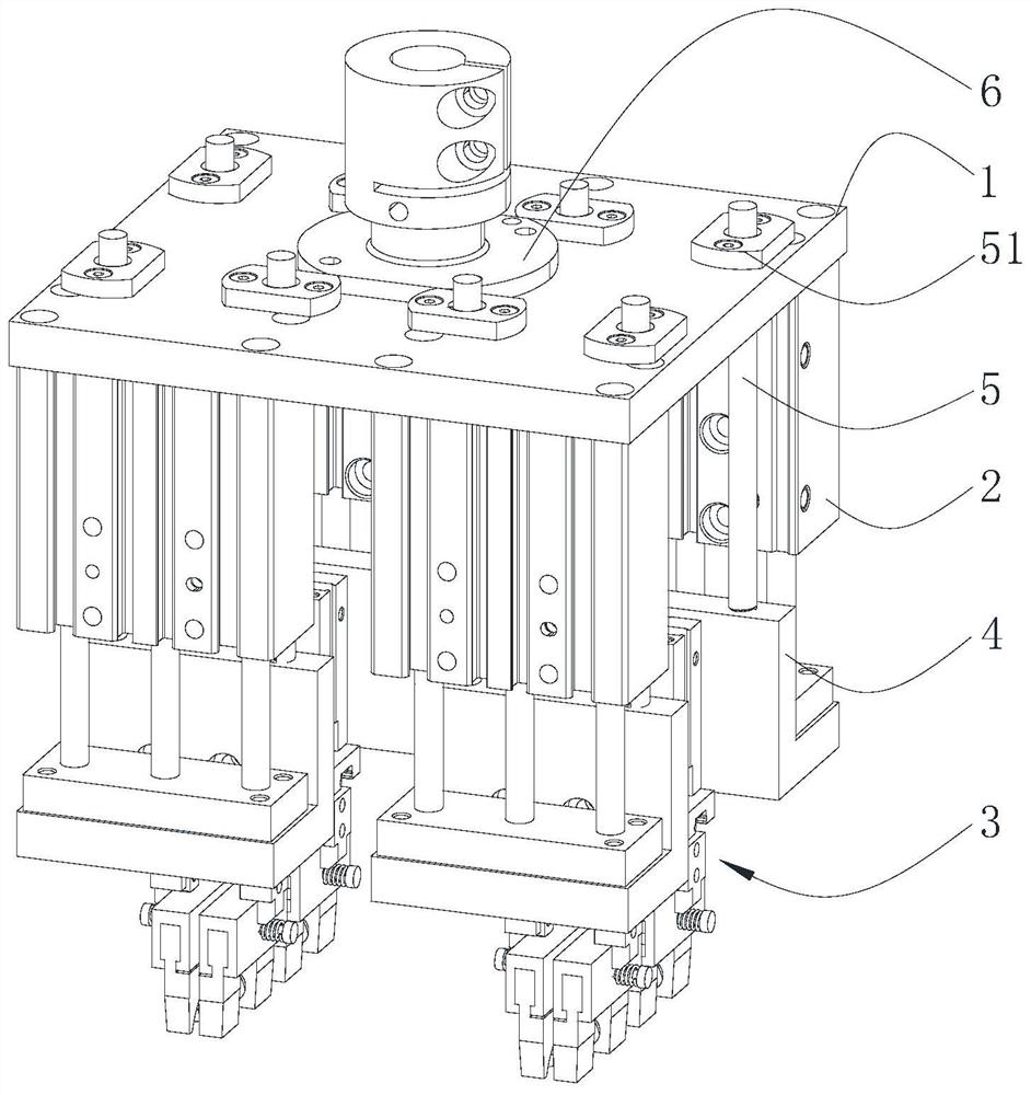 A claw mechanism and automatic elbow insertion machine