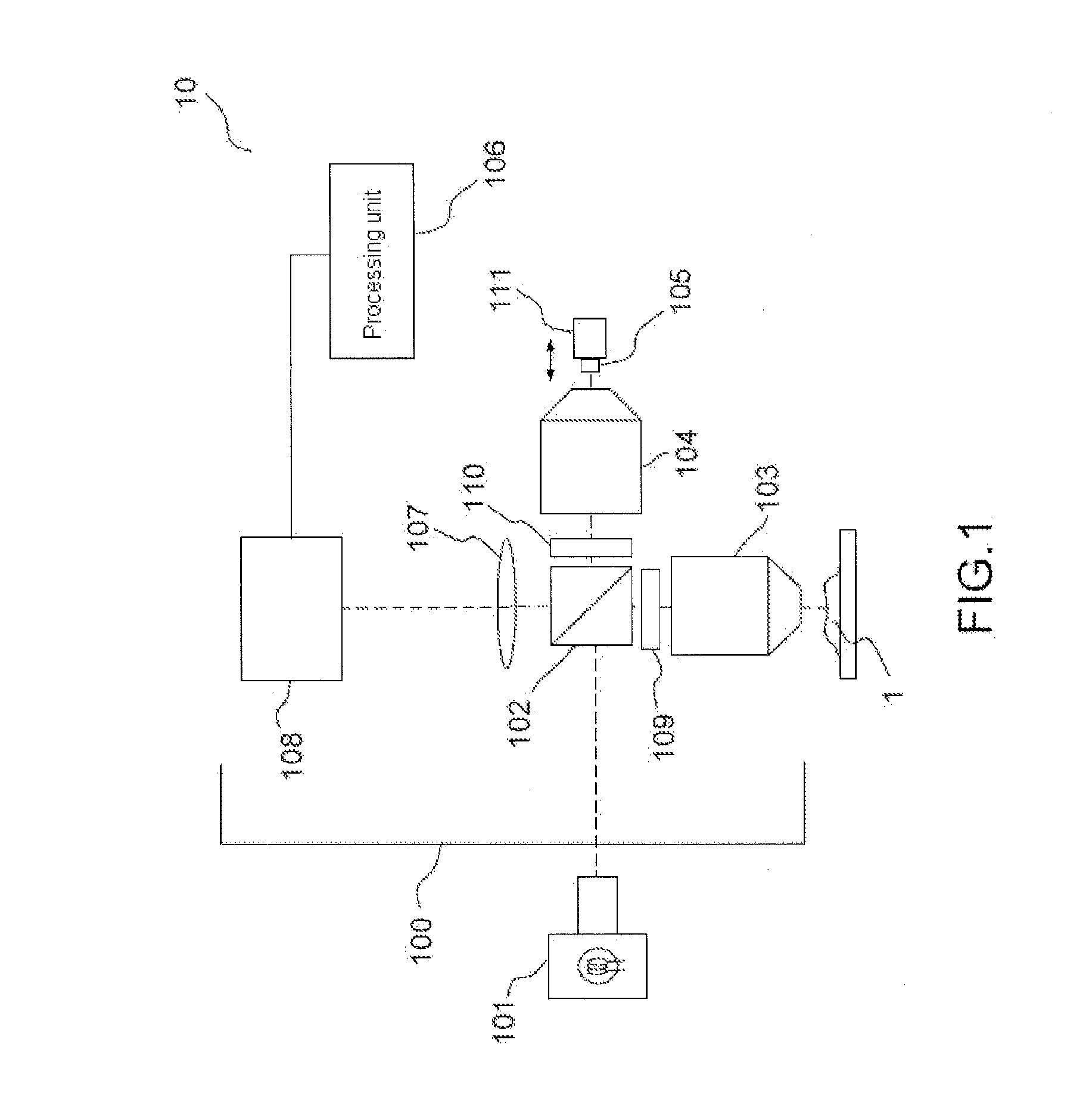 Method and device for high resolution full field interference microscopy