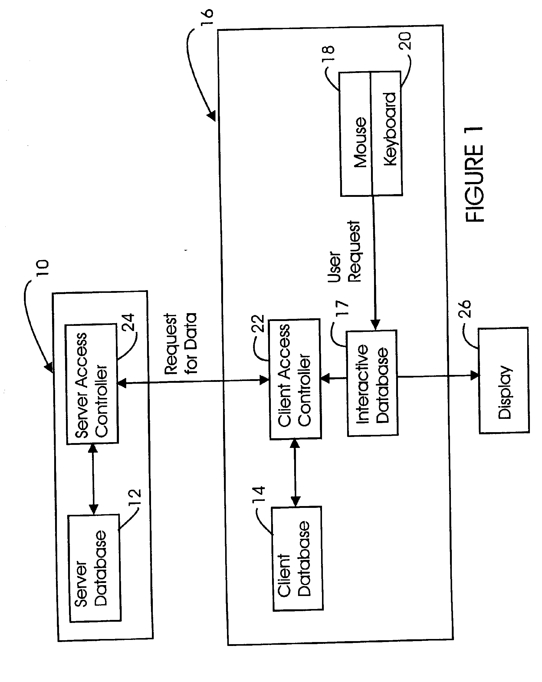 Method and system for providing on-line interactivity over a server-client network