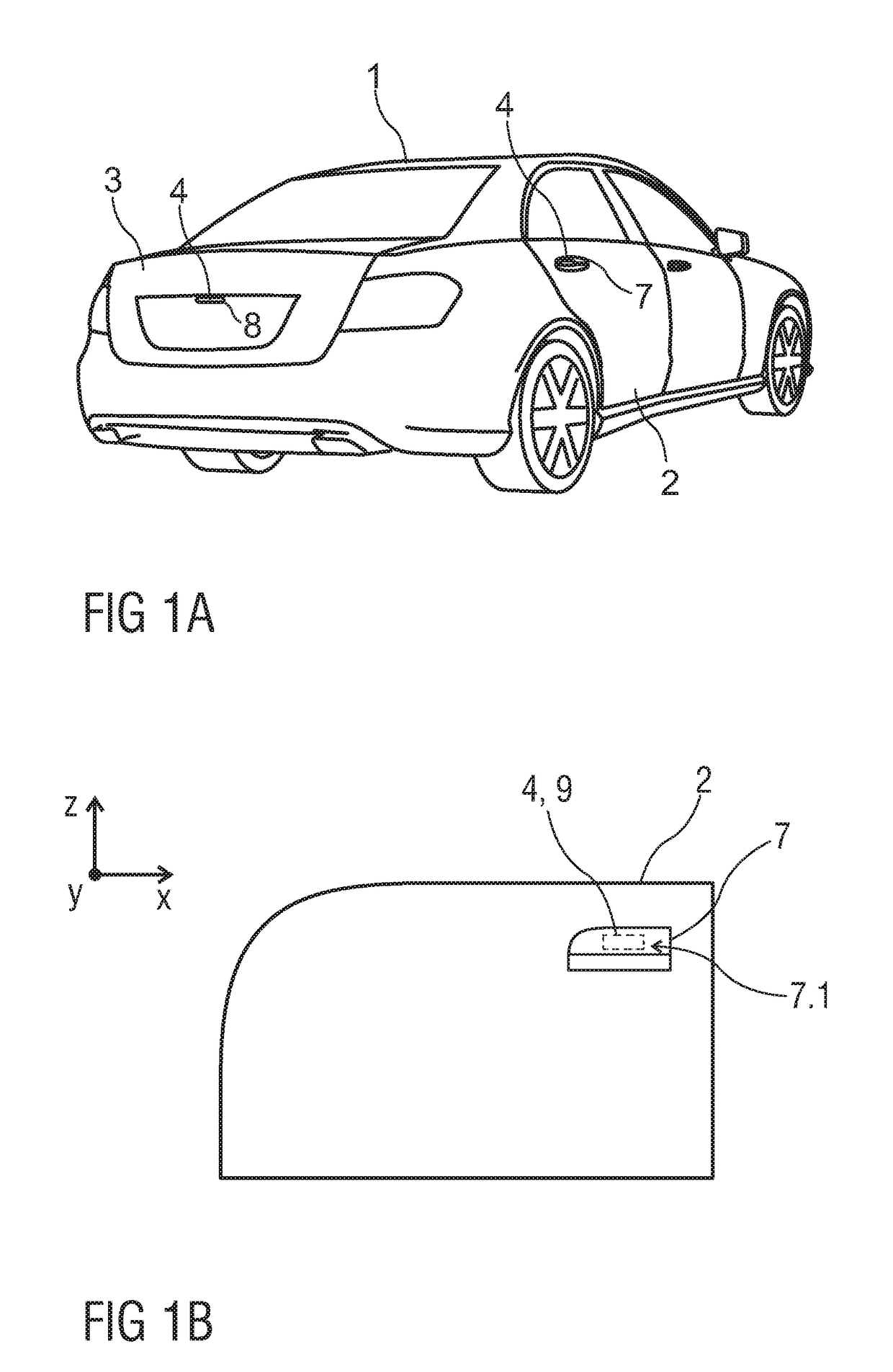 Capacitive sensor arrangement and vehicle outer handle