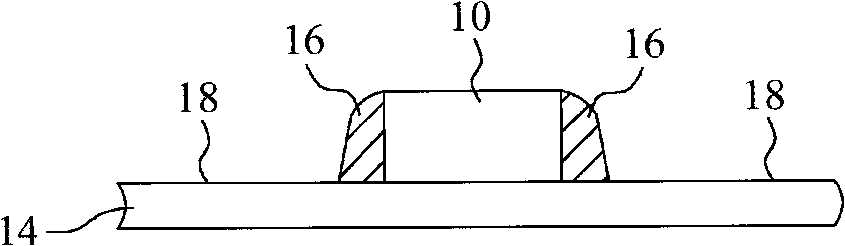 Manufacturing method for protecting interval wall of bipolar transistor circuit