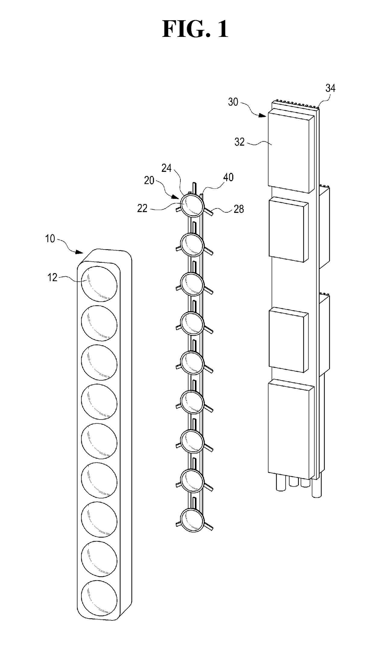 Variable beam control antenna for mobile communication system