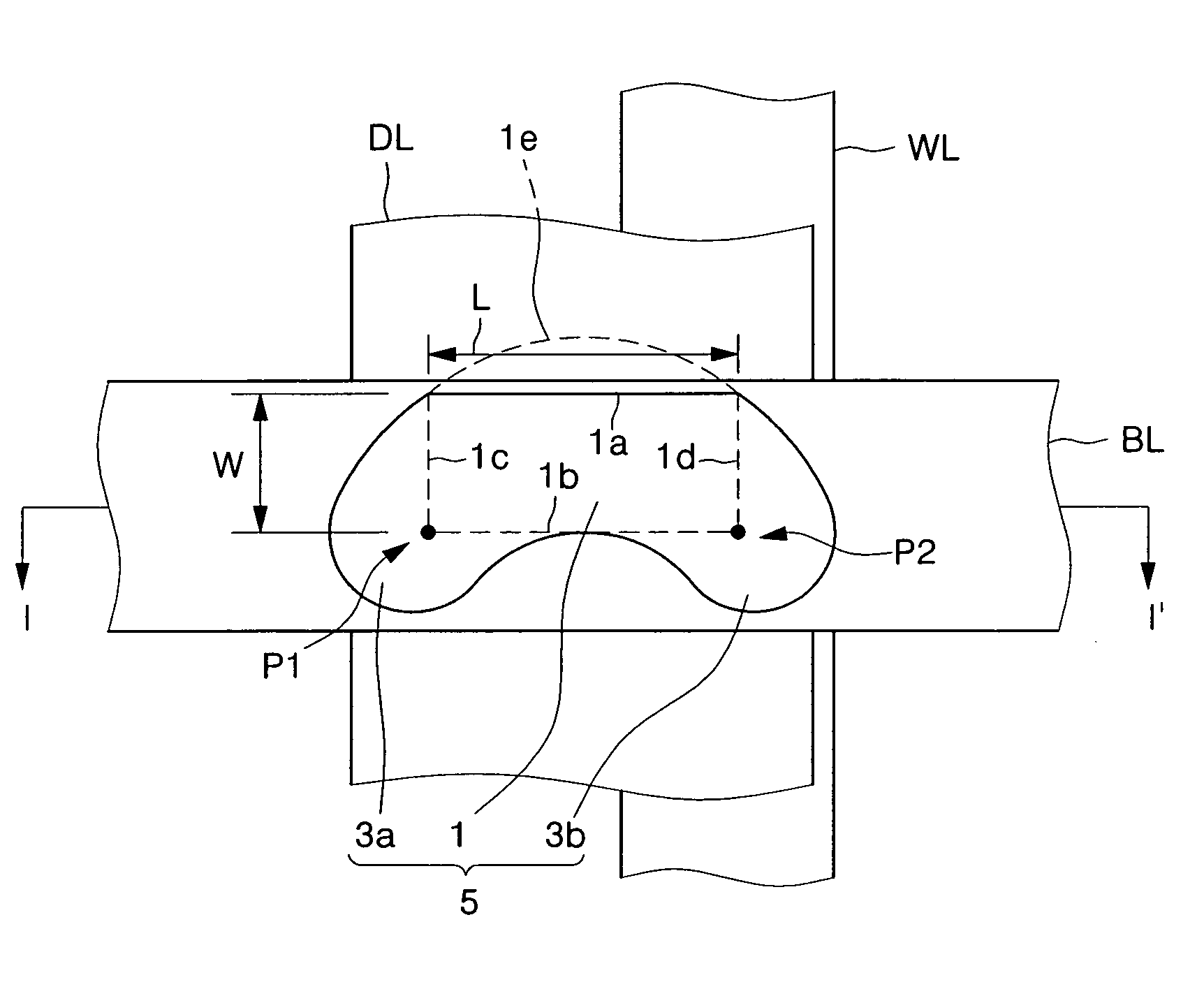 Magnetic tunnel junction structures having bended tips at both ends thereof, magnetic random access memory cells employing the same and photomasks used in formation thereof