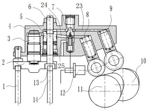 Engine in-cylinder braking mechanism and method