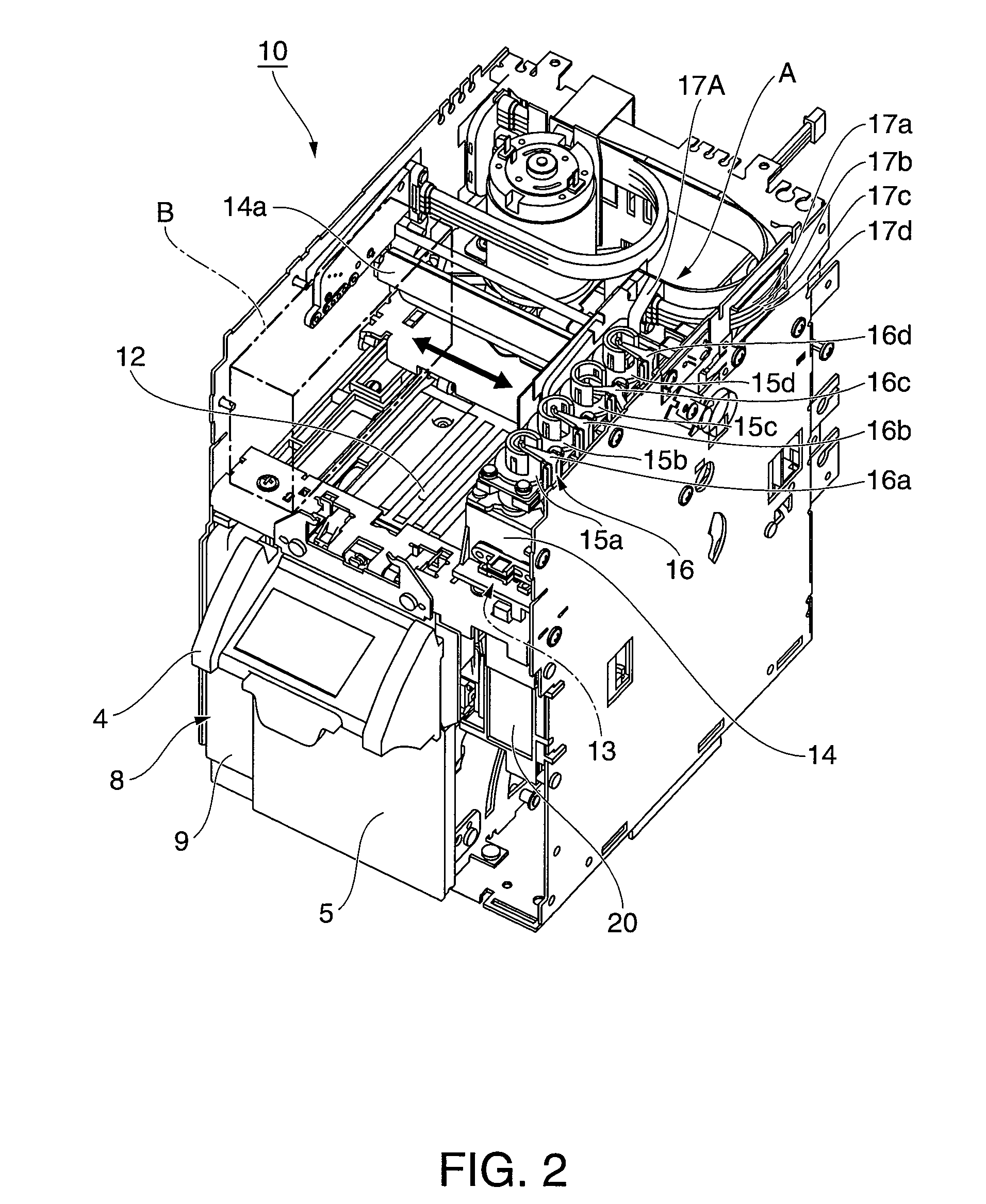Backflow prevention valve and fluid discharge device