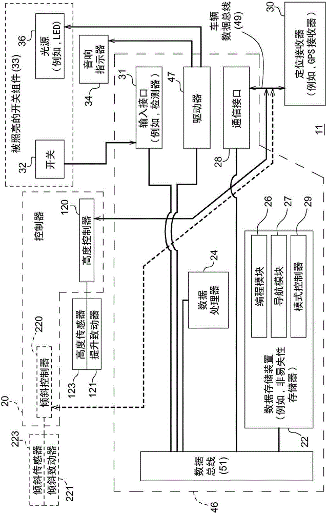 Method for controlling an implement associated with a vehicle