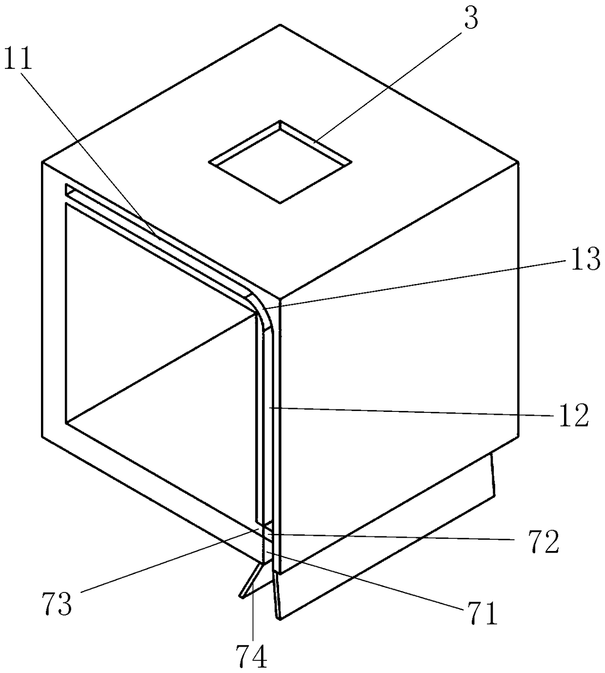 A manually controlled wind elevator