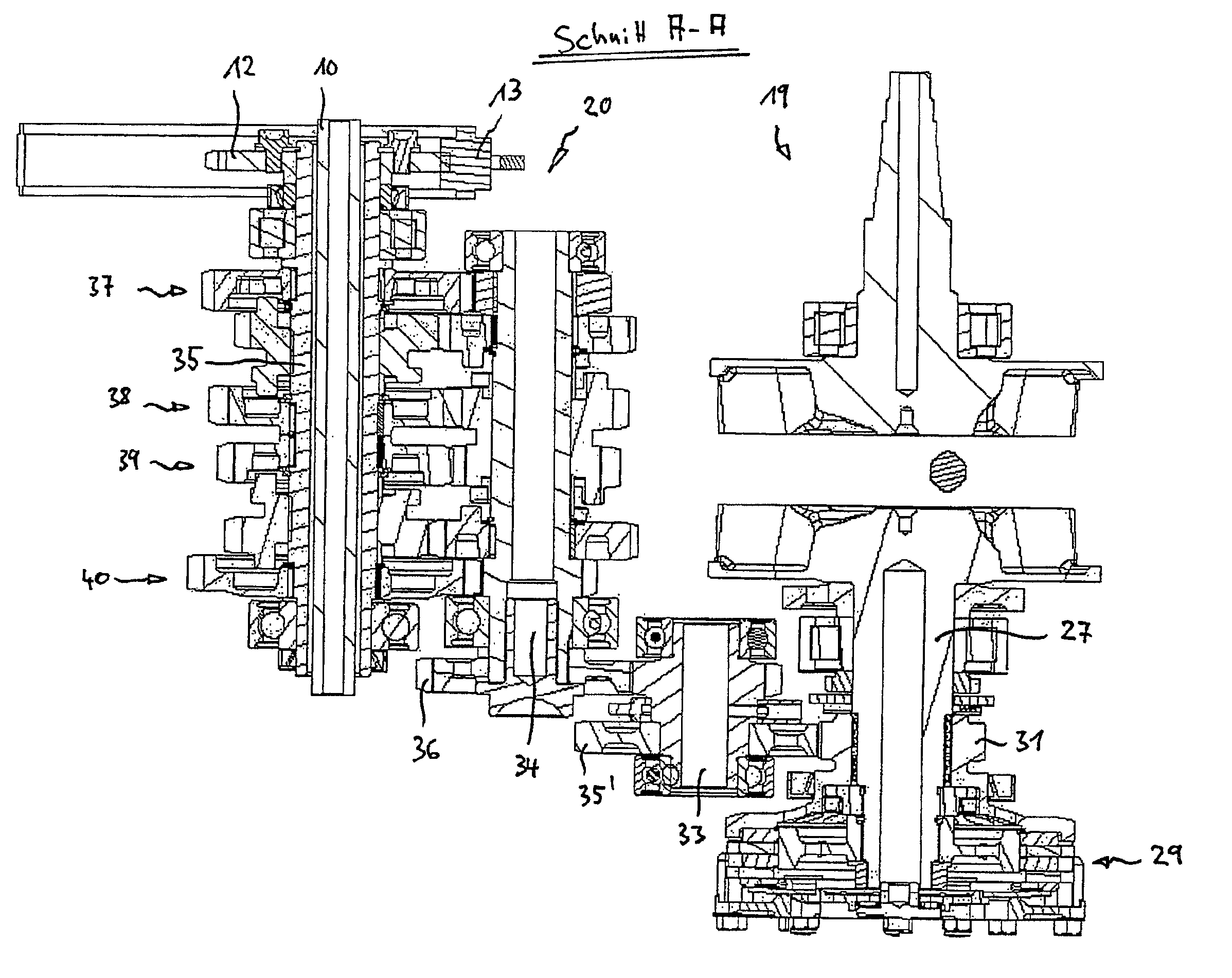 Vehicle in particular a motorcycle and engine/gearbox unit for a vehicle