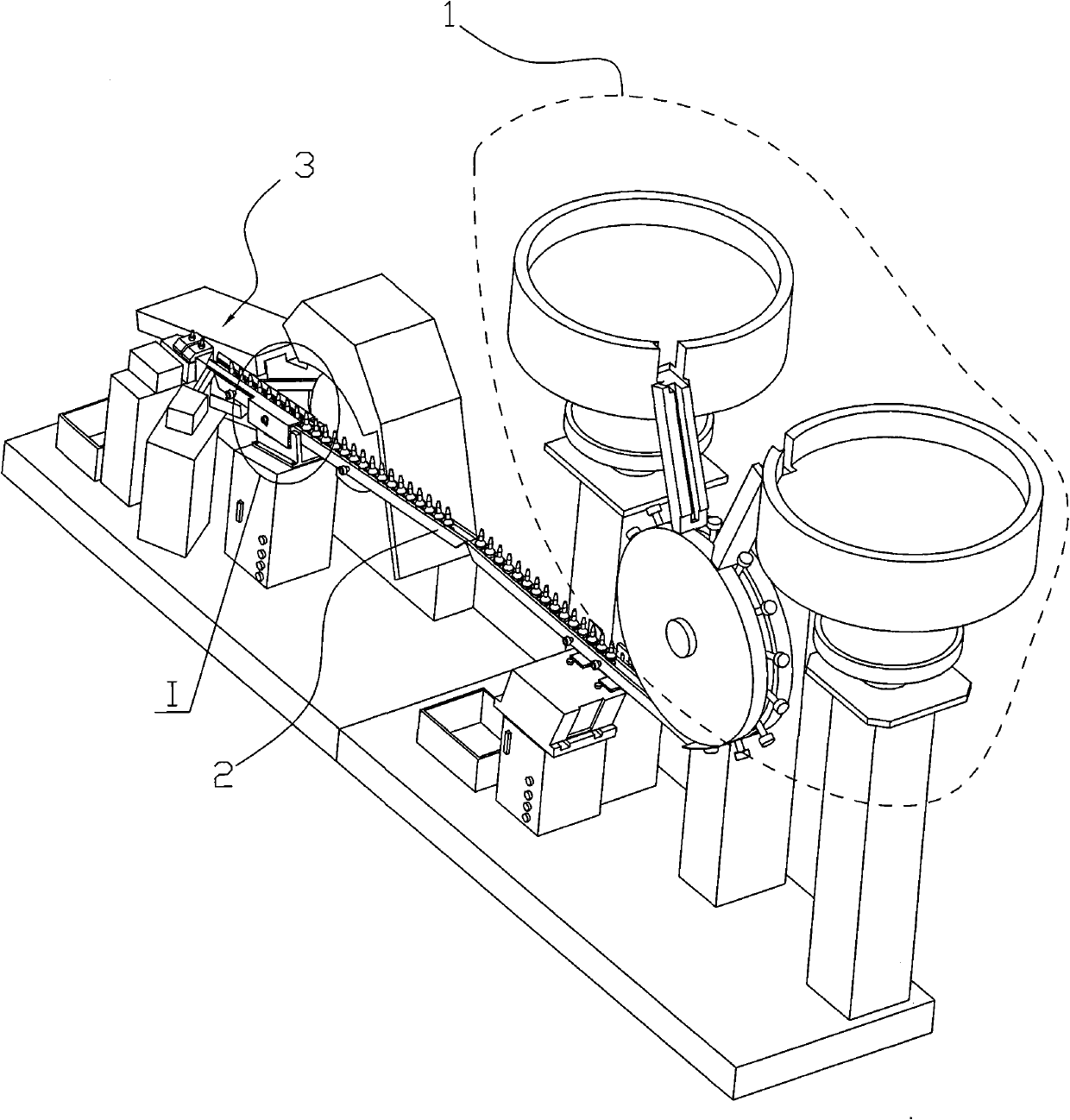 Deviation correcting device for abnormal bolt