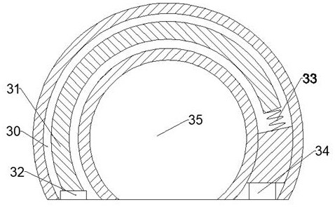 Anti-collapse safety helmet for shaft sinking operation