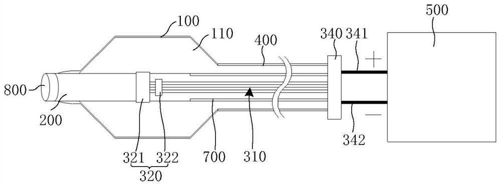 Electrode component and electrode balloon catheter