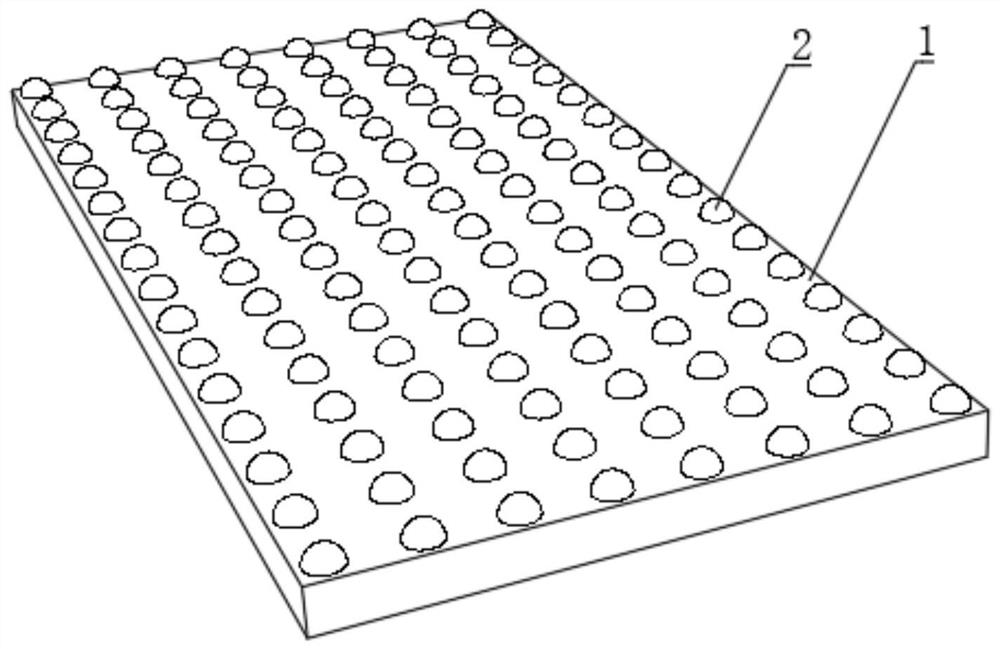 Impermeable ceramic tile for building exterior wall and using method thereof
