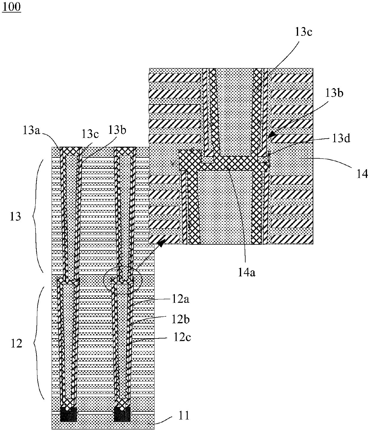 Method for forming three-dimensional memory and three-dimensional memory