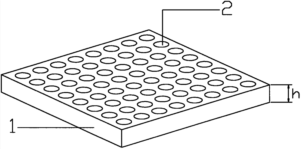Porous ceramic plate photocatalyst carrier