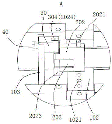 Piezoelectric ceramic needle selecting machine with adjustable piezoelectric ceramic driving sheet