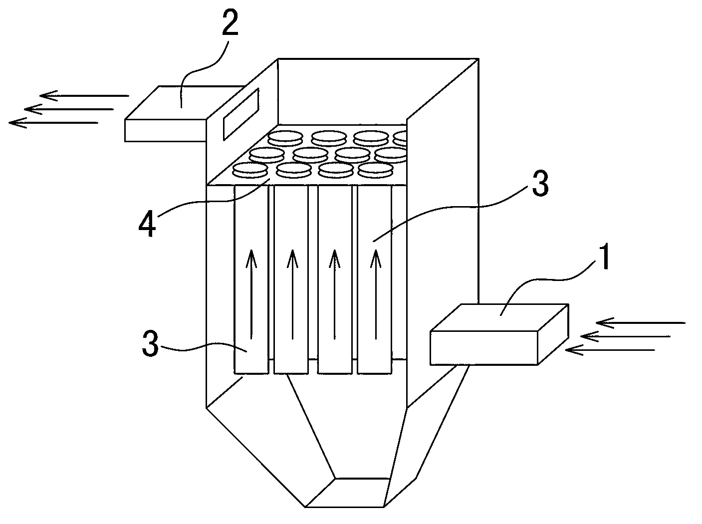 Fluidized vacuum cleaner