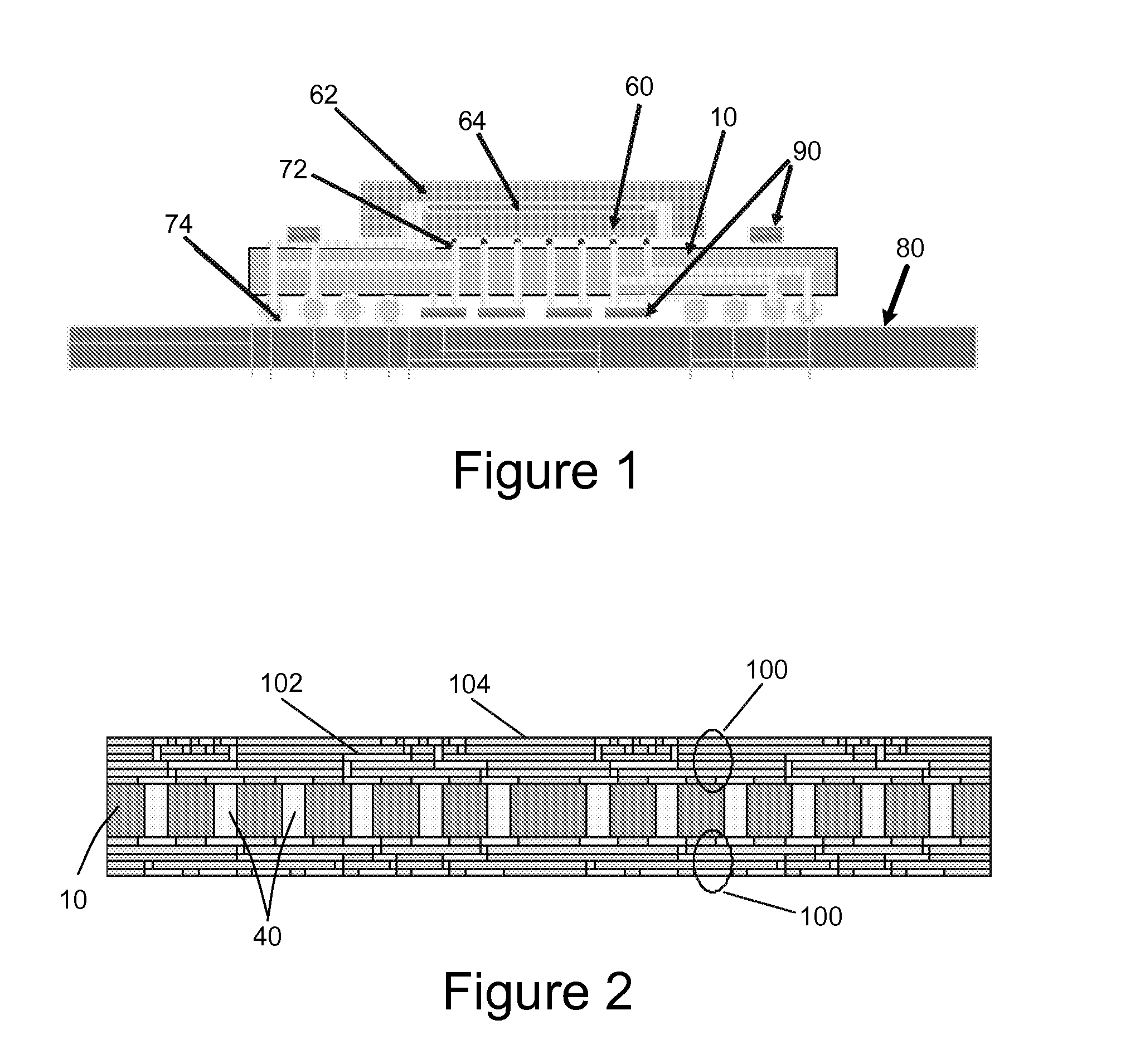 Methods of forming a glass wiring board substrate