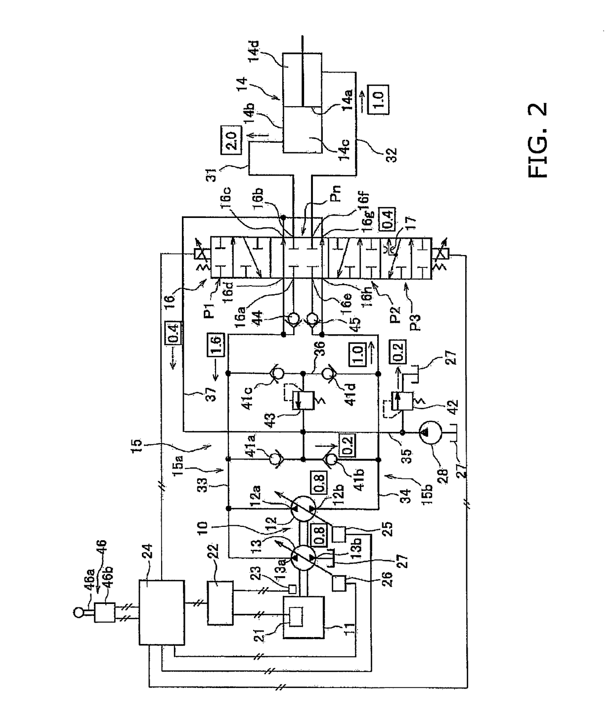 Hydraulic drive system