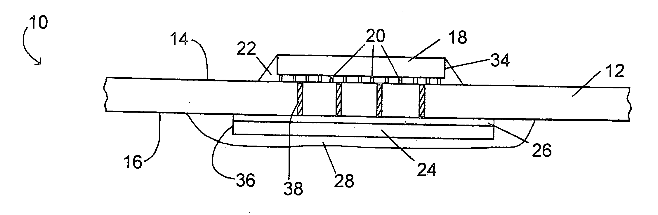 Circuit board with localized stiffener for enhanced circuit component reliability