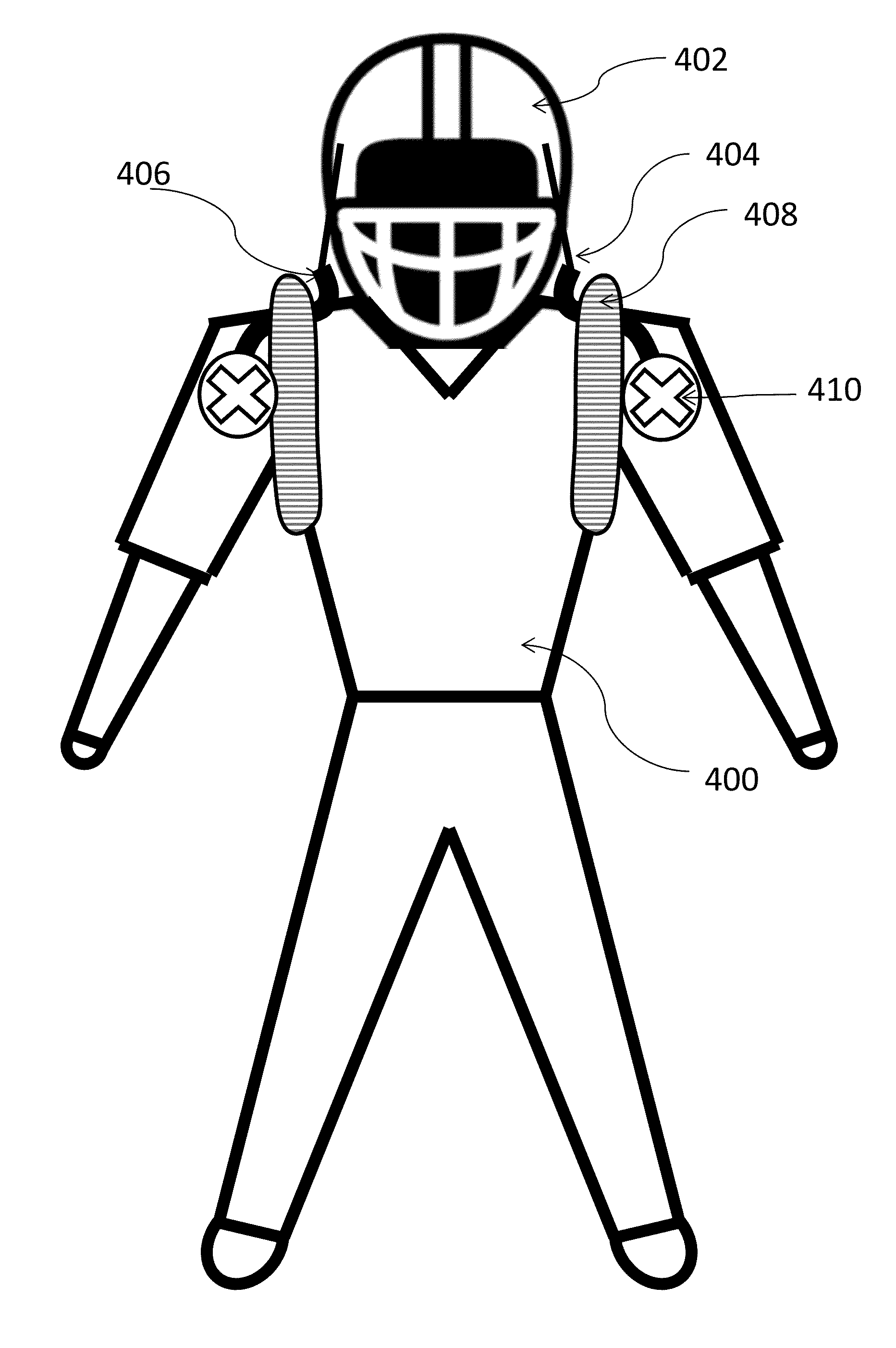 System for redirecting head impact force