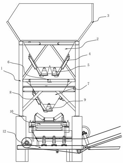 Stabilized soil stirring plant