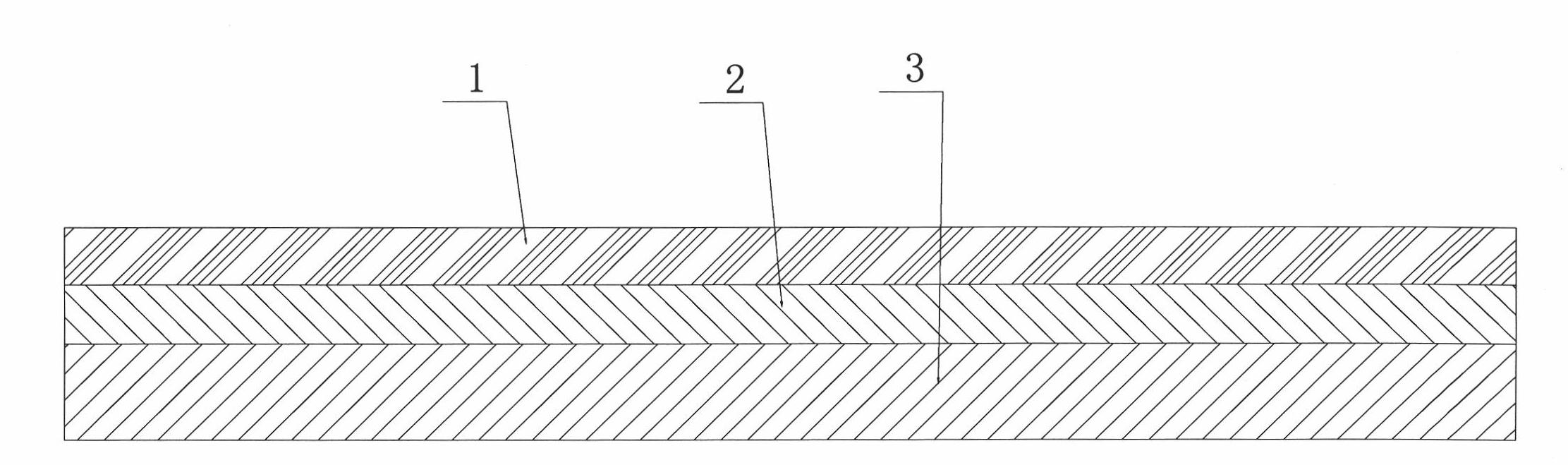 Metal substrate with thermally-sprayed anti-sticking wear-resistant coating and preparation method as well as application thereof