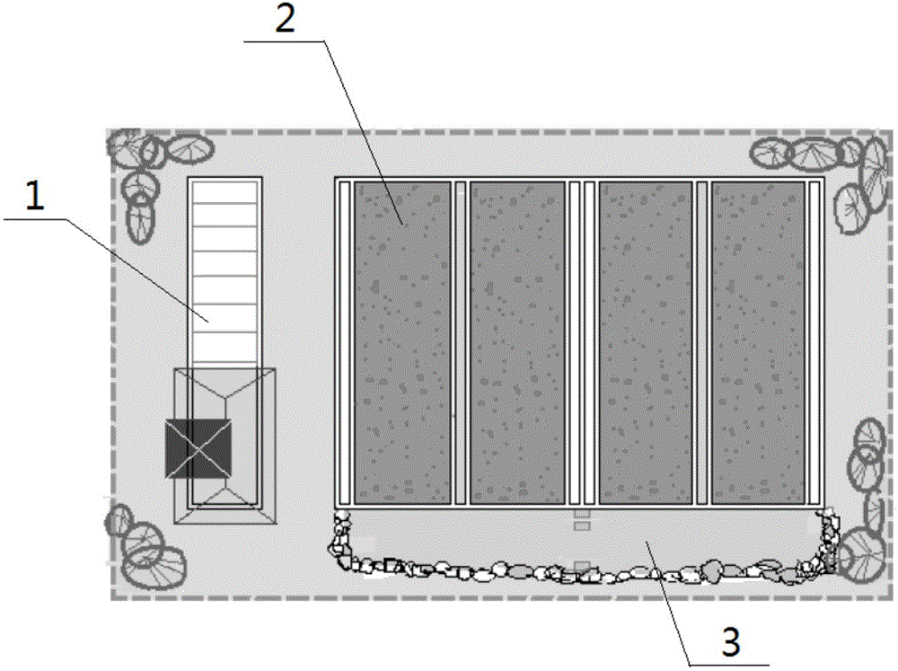 Micro-power sewage biological rapid filtration system and technology using the same