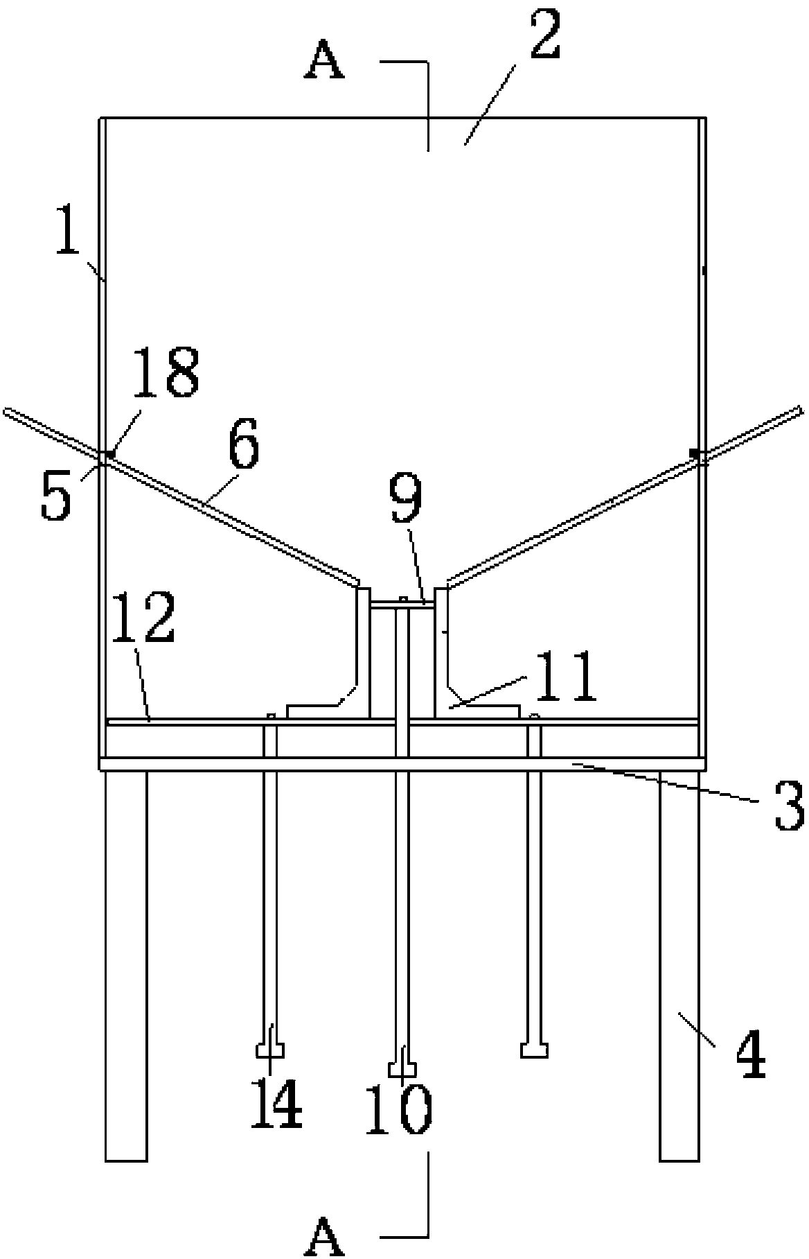 Apparatus and method for soil arch test