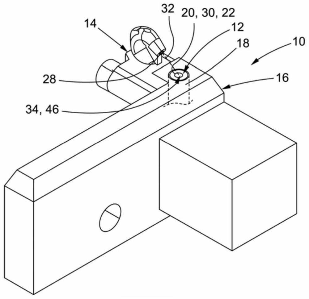 Cleaning device for an optical sensor and sensor assembly